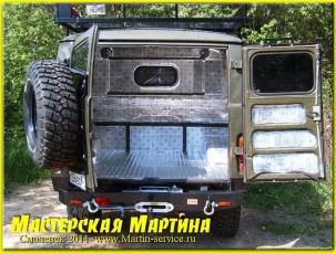 Шумоизоляция  УАЗ 452 "Буханка" - фото - 40
