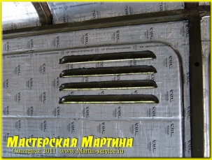 Шумоизоляция  УАЗ 452 "Буханка" - фото - 35