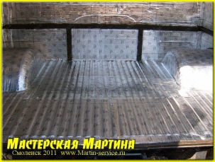 Шумоизоляция  УАЗ 452 "Буханка" - фото - 34