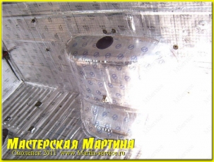 Шумоизоляция  УАЗ 452 "Буханка" - фото - 22