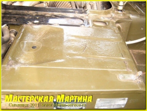 Шумоизоляция  УАЗ 452 "Буханка" - фото - 17