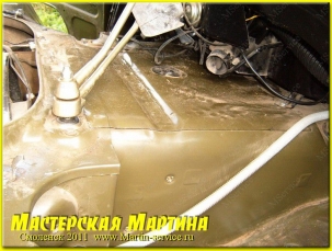 Шумоизоляция  УАЗ 452 "Буханка" - фото - 16