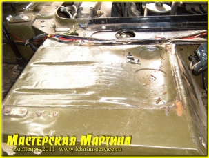 Шумоизоляция  УАЗ 452 "Буханка" - фото - 14