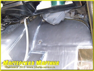 Шумоизоляция  УАЗ 452 "Буханка" - фото - 8