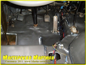 Шумоизоляция  УАЗ 452 "Буханка" - фото - 1