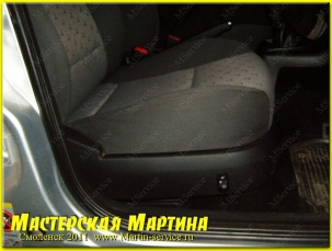 Установка подогрева сидений в Skoda Octavia - фото - 1