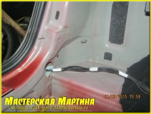 Установка парковочного радара в Opel Meriva B ч.2 - фото - 8