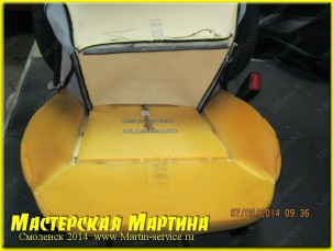 Установка подогрева сидений в Opel Astra H - фото - 9