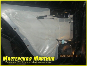 Шумоизоляция Chevrolet Epica - фото - 20