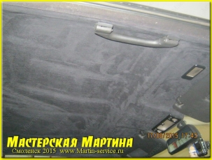 Перетяжка потолка и стоек в BMW M3 Coupe (E36) - фото - 6