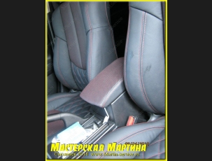 Перетяжка салона кожей в Mazda CX-7 - фото - 3