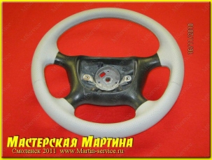 Перетяжка кожей рулевого колеса (руля) - фото - 45