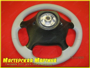 Перетяжка кожей рулевого колеса (руля) - фото - 43