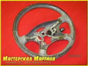 Перетяжка кожей рулевого колеса (руля) - фото - 28