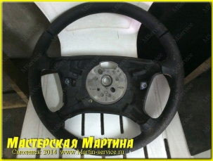 Перетяжка кожей рулевого колеса (руля) - фото - 18