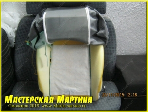 Установка подогрева сидений Chevrolet Captiva - фото - 9